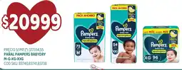 Supermercados Yaguar Pampers pañal babydry oferta
