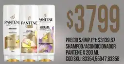 Supermercados Yaguar Pantene shampoo/acondicionador oferta