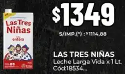 Diarco Las tres niñas leche larga vida oferta
