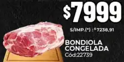 Diarco Bondiola congelada oferta