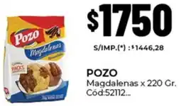 Diarco Pozo magdalenas oferta