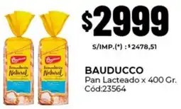 Diarco Bauducco pan lacteado oferta