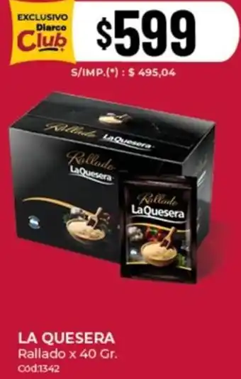Diarco La quesera rallado oferta