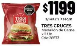 Diarco Tres cruces medallón de carne oferta