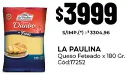 Diarco La paulina queso feteado oferta