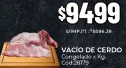 Diarco Vacío de cerdo congelado oferta