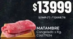 Diarco Matambre congelado oferta