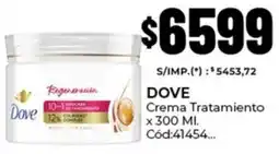 Diarco Dove crema tratamiento oferta