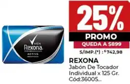 Diarco Rexona jabón de tocador individual oferta