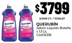 Diarco Querubín jabon líquido botella oferta