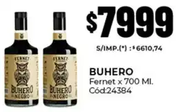 Diarco Buhero fernet oferta