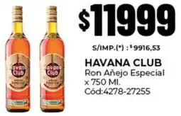 Diarco Havana club ron añejo especial oferta