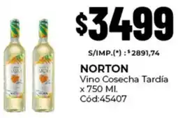 Diarco Norton vino cosecha tardía oferta