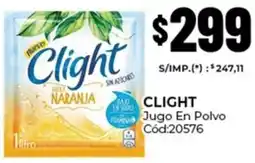 Diarco Clight jugo en polvo oferta