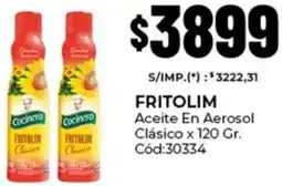 Diarco Fritolim aceite en aerosol clásico oferta