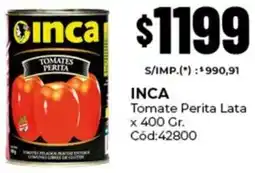 Diarco Inca tomate perita lata oferta