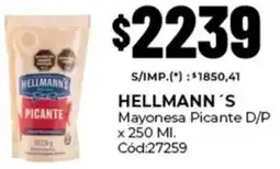 Diarco Hellmann's mayonesa picante d/p oferta