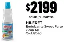 Diarco Hileret endulzante sweet forte oferta