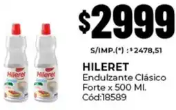 Diarco Hileret endulzante clásico forte oferta