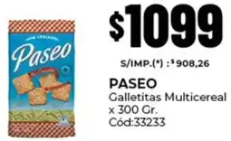 Diarco Paseo galletitas multicereal oferta
