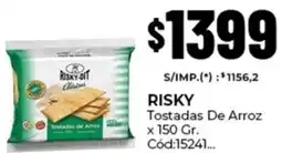 Diarco Risky tostadas de arroz oferta