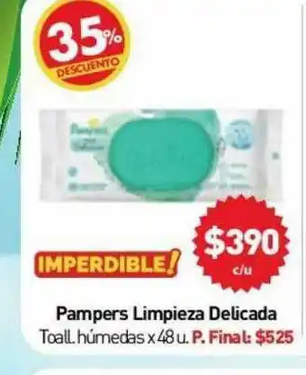 Anika Shop Pampers Limpieza Delicada Toall Húmedas oferta