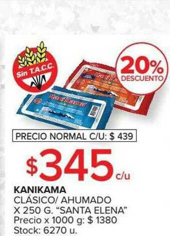 Carrefour Kanikama Clásico Ahumado oferta