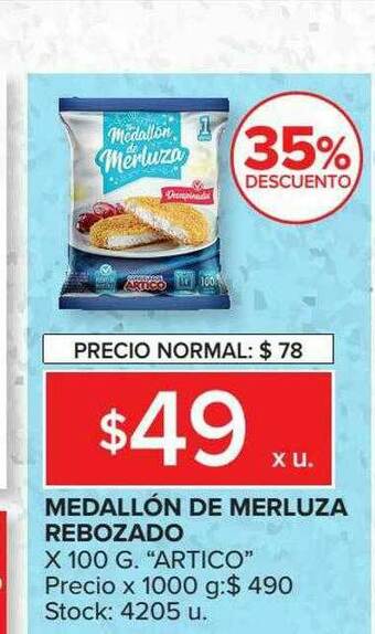 Carrefour Medallón De Merluza Rebozado oferta