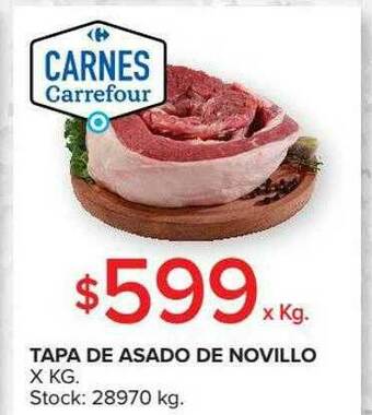 Carrefour Market Tapa De Asado De Novillo oferta