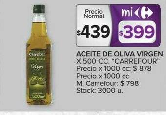 Carrefour Market Aceite De Oliva Virgen oferta