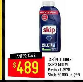 Jabón Diluible Skip