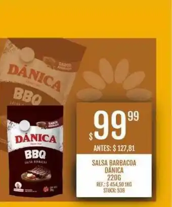 Supermercados Todo Salsa Barbacoa Dánica oferta