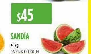 Supermercados Vea Sandía oferta
