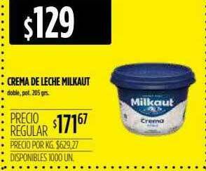 Supermercados Vea Crema De Leche Milkaut oferta