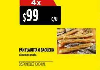 Supermercados Vea Pan Flautita O Baguetin oferta