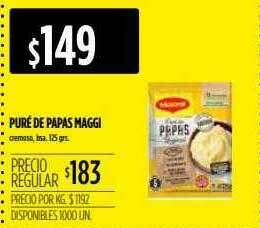 Supermercados Vea Puré De Papas Maggi oferta