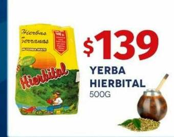 Yaguane Supermercados Yerba Hierbital oferta
