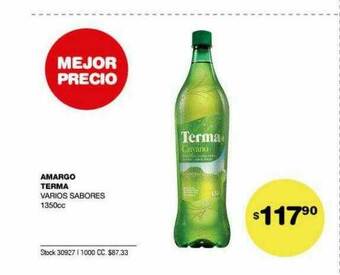 Atomo Conviene Amargo Terma oferta