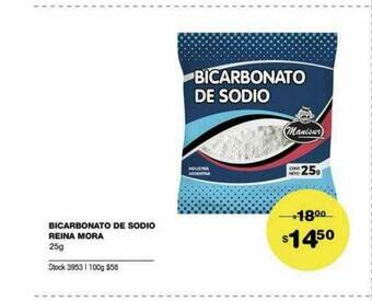 Atomo Conviene Bicarbonato De Sodio Reina Mora oferta