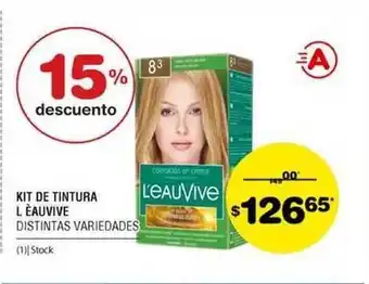 Atomo Conviene Kit De Tintura Lèauvive Distintas Variedades oferta