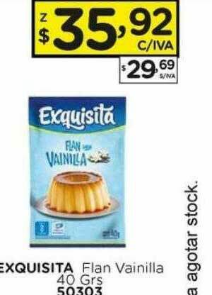 Hipermay Exquisita Flan Vainilla oferta