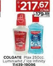 Hipermay Colgate Plax Lumin.whit Ice Infinity oferta