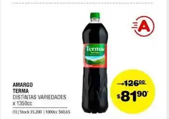 Atomo Conviene Amargo Terma Distintas Variedades x 1350cc oferta