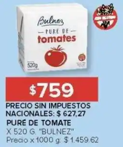 Carrefour Bulnez puré de tomate oferta