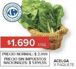 Carrefour Acelga oferta