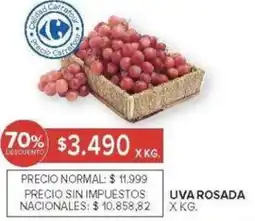 Carrefour Uva rosada oferta