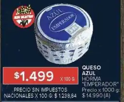 Carrefour Emperador queso azul oferta
