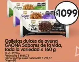 Supermercados Buenos Días Gaona sabores de la vida oferta