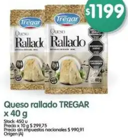 Supermercados Buenos Días Tregar queso rallado oferta