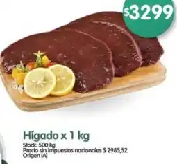 Supermercados Buenos Días Hígado oferta